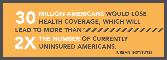 30 Million Americans Would Lose Health Coverage